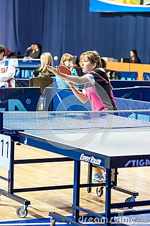 Competitions in table tennis