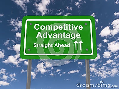 Competitive advantage sign