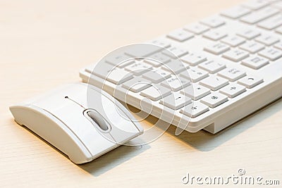 Components of a personal computer: mouse, keyboard