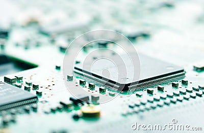 Computer chip and circuit board