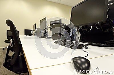 Computer lab room