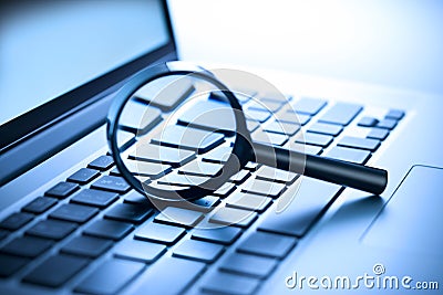 Computer Magnifying Glass Security