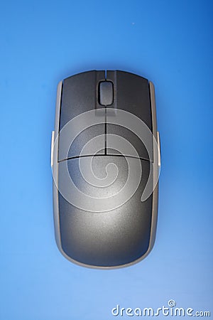 Computer mouse top view