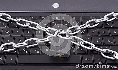 Computer security lock