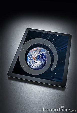 Computer Tablet Technology Earth