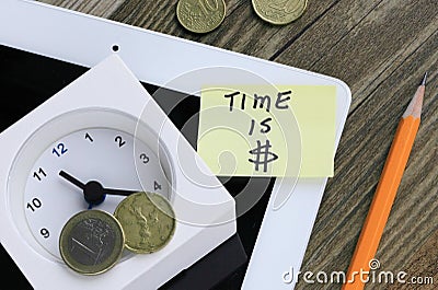 Concept of time is money