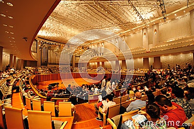 Concert hall of China National Grand Theater