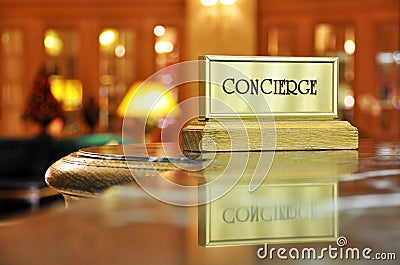 Concierge desk