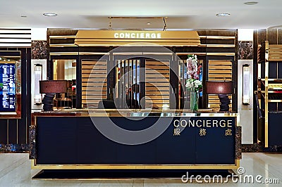 Concierge desk