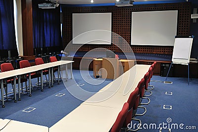 Conference room interior