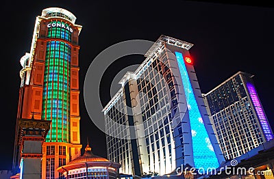 Conrad and Sheraton Hotels in Macao