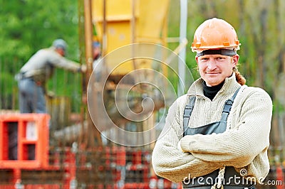 Construction builder worker