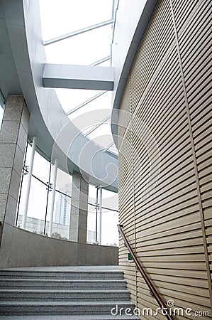 Construction corridor interior design