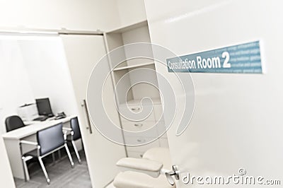 Consultation room for doctor