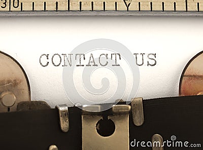 Contact us title