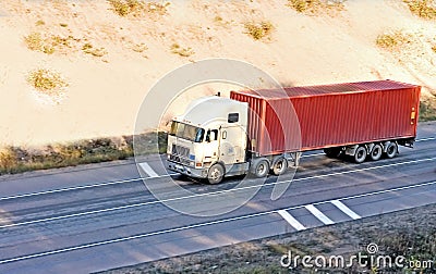Container shipping truck of trucks series
