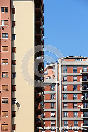 Contemporary buildings, italy