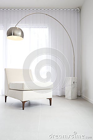 Contemporary white interior