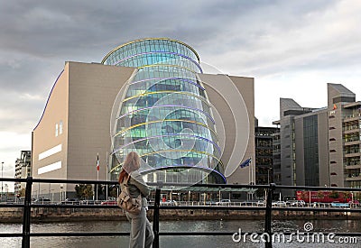 Convention Centre, Docklands area, Dublin, Ireland.
