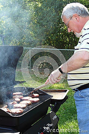 Cook out burgers