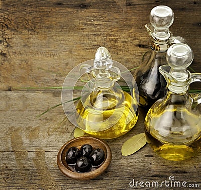 Cooking Oil And Vinegar