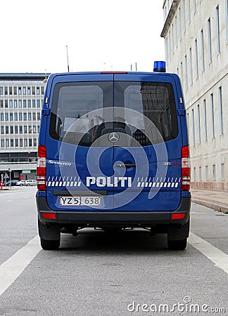 Copenhagen Police Van