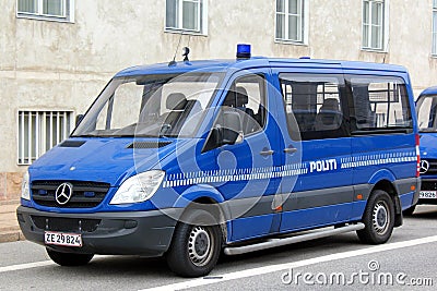 Copenhagen Police Van