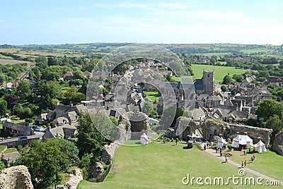 Corfe Castle village