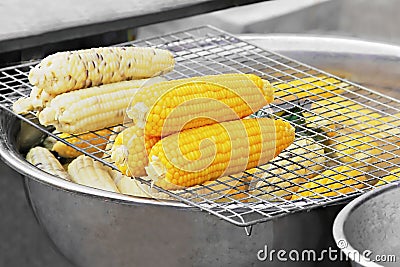 Corn cooking