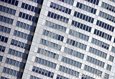 Corporate building facade