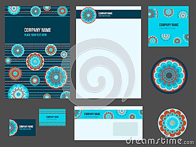 Corporate identity (stationery) for company