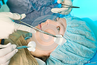 Cosmetology medical operation
