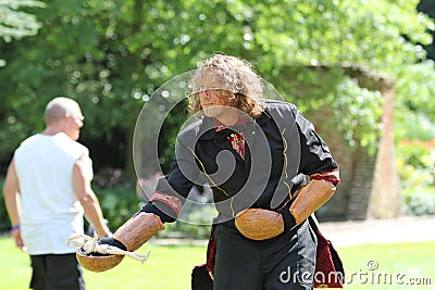 Cosplay puppet master at Castlefest 2013