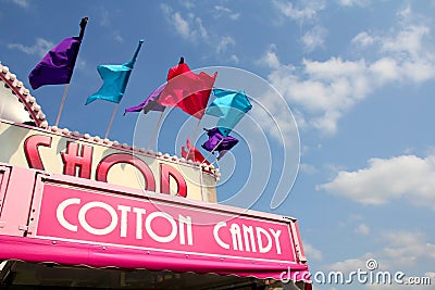 Cotton Candy Shop at American Carnival