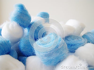 Cotton wool balls