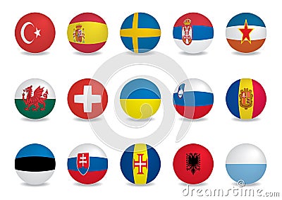 Country flags-EUROPE2