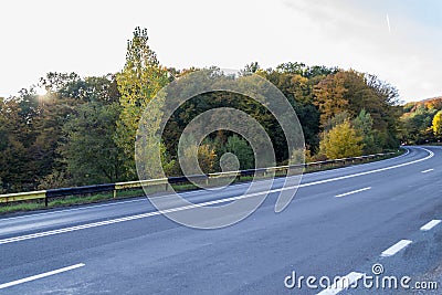 Countryside roads in Romania