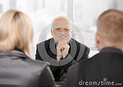 Couple at lawyer s office