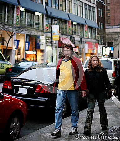 Couple on the street