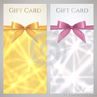 Coupon, Voucher, Gift certificate, gift card. Star