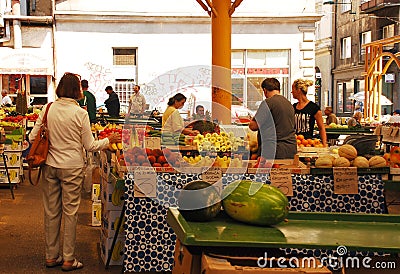 Covered Market in Sarajevo