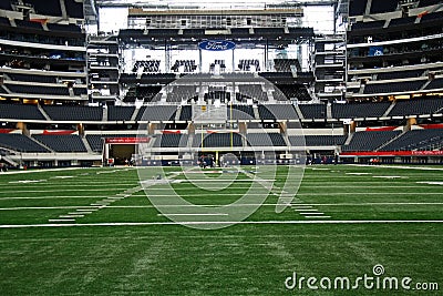 Cowboys Stadium From End Zone