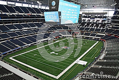 Cowboys Stadium From Luxury Suite