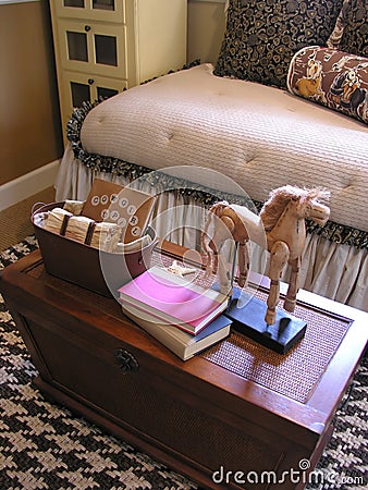 Cowgirl Themed Bedroom Stock Images - Image: 687834