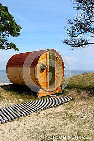 Creative cottage on seaside