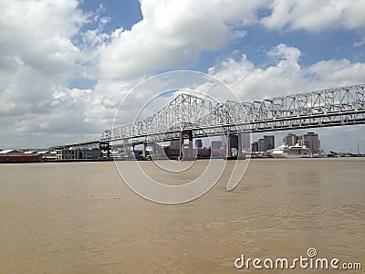 Crescent City Connection - Mississippi River Bridge