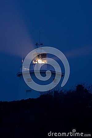 Cromer lighthouse at night 2