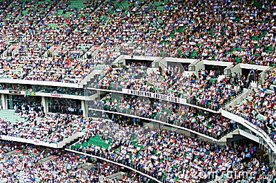 Crowds at MCG