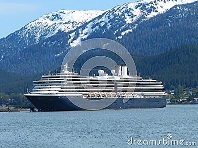 Cruise Ship at Anchor