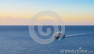 Cruise ship background